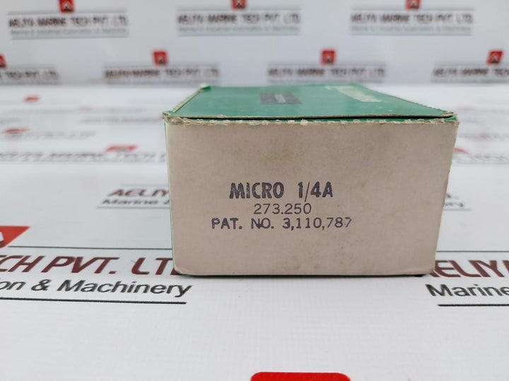 Lot of 25X  LITTELFUSE MICRO 1/4A 273 125V AC/DC