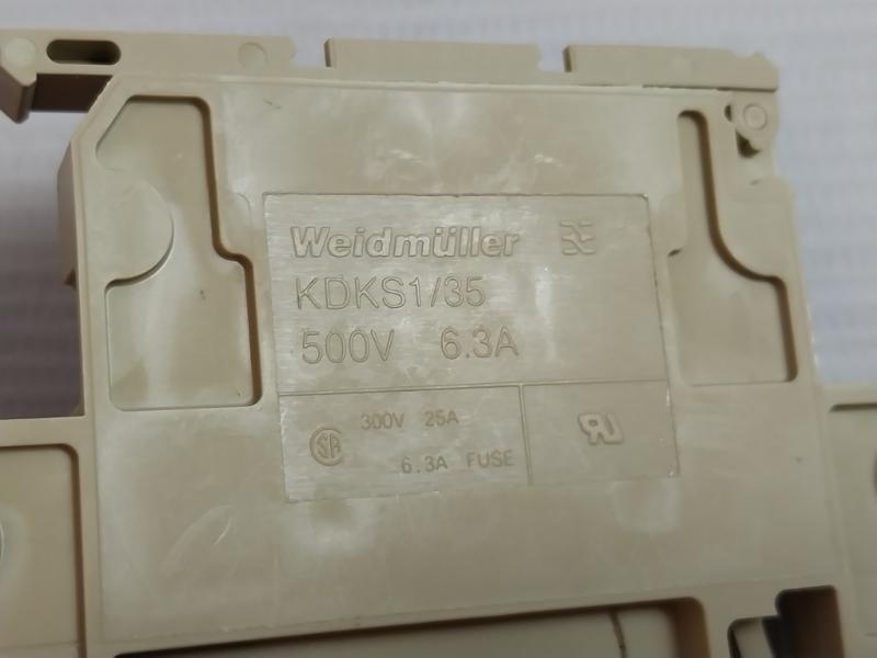 Weidmuller Kdks1/35 Ld 24Vdc 4Zb Fuse Terminal 8215900000 24V Dc