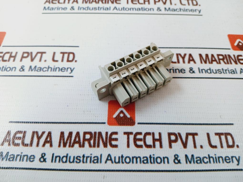 Lot Of 10X Weidmuller Stv S 6 Sb Plug In Connector 1612080000 30A 500V