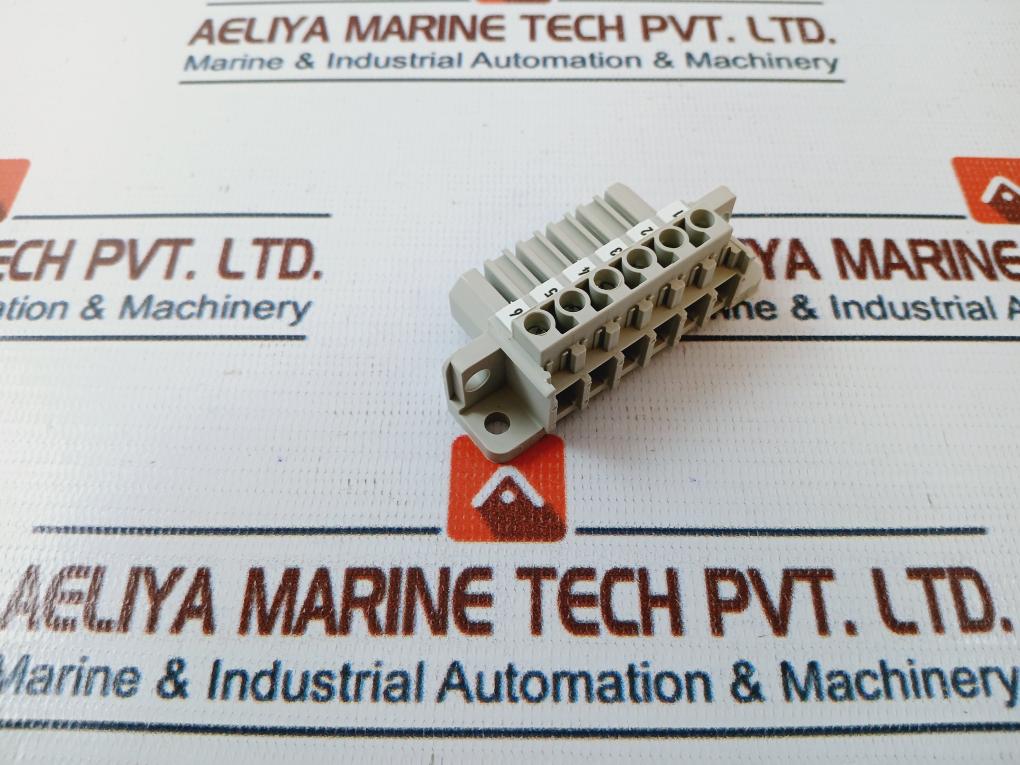 Lot Of 10X Weidmuller Stv S 6 Sb Plug In Connector 1612080000 30A 500V