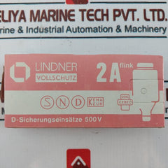 Lindner 2A 500V Bottle Fuse 6230