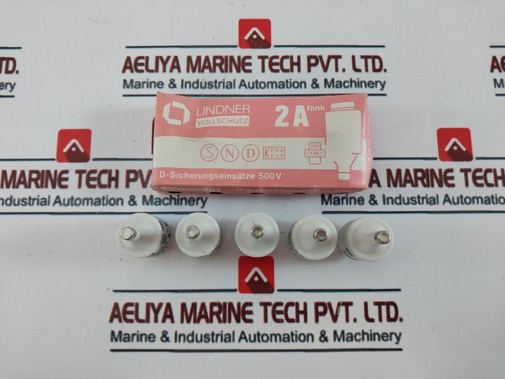 Lindner 2A 500V Bottle Fuse 6230
