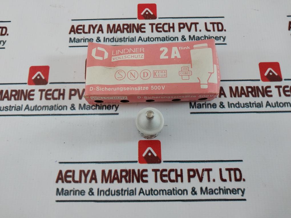 Lindner 2A 500V Bottle Fuse 6230