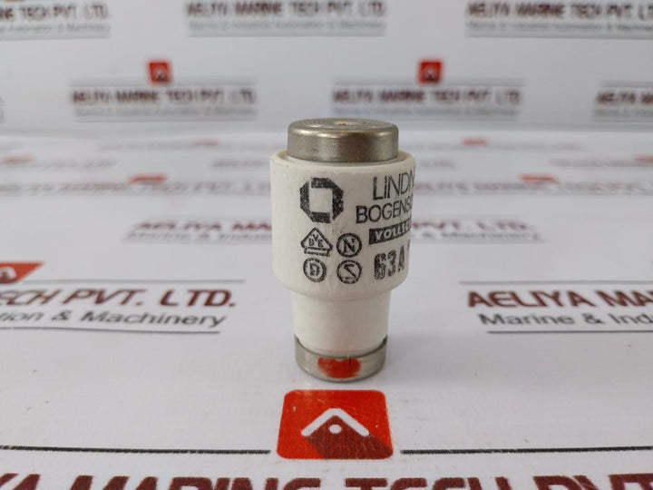 Lot of 25X Lindner 63A 500V D Cartridge Fuse E-33