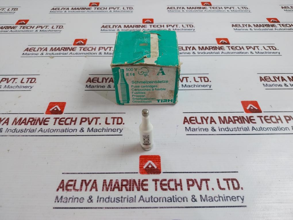 Lot of 25X Tirh gL-gG 2A Bottle Fuse Cartridges 500V E16 50KA