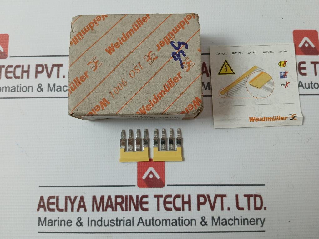 Lot Of 29X Weidmuller Zqv 4N/4 Ge Cross-connector 1762620000