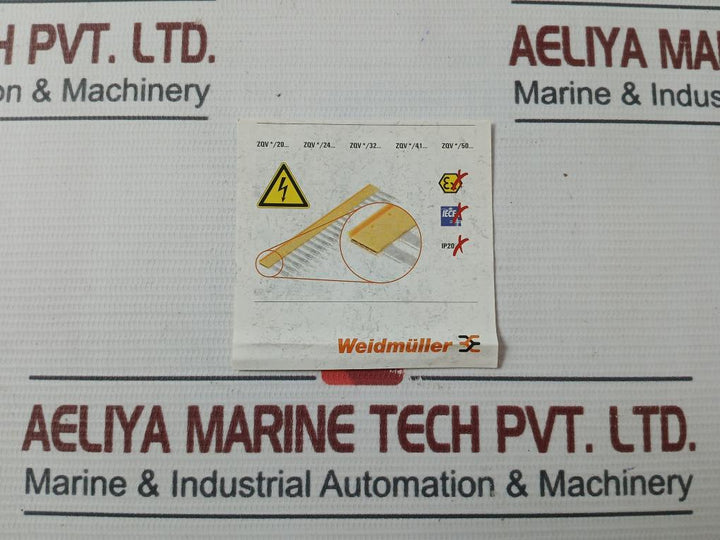 Lot of 29X WEIDMULLER ZQV 4N/4 GE Cross-connector 1762620000