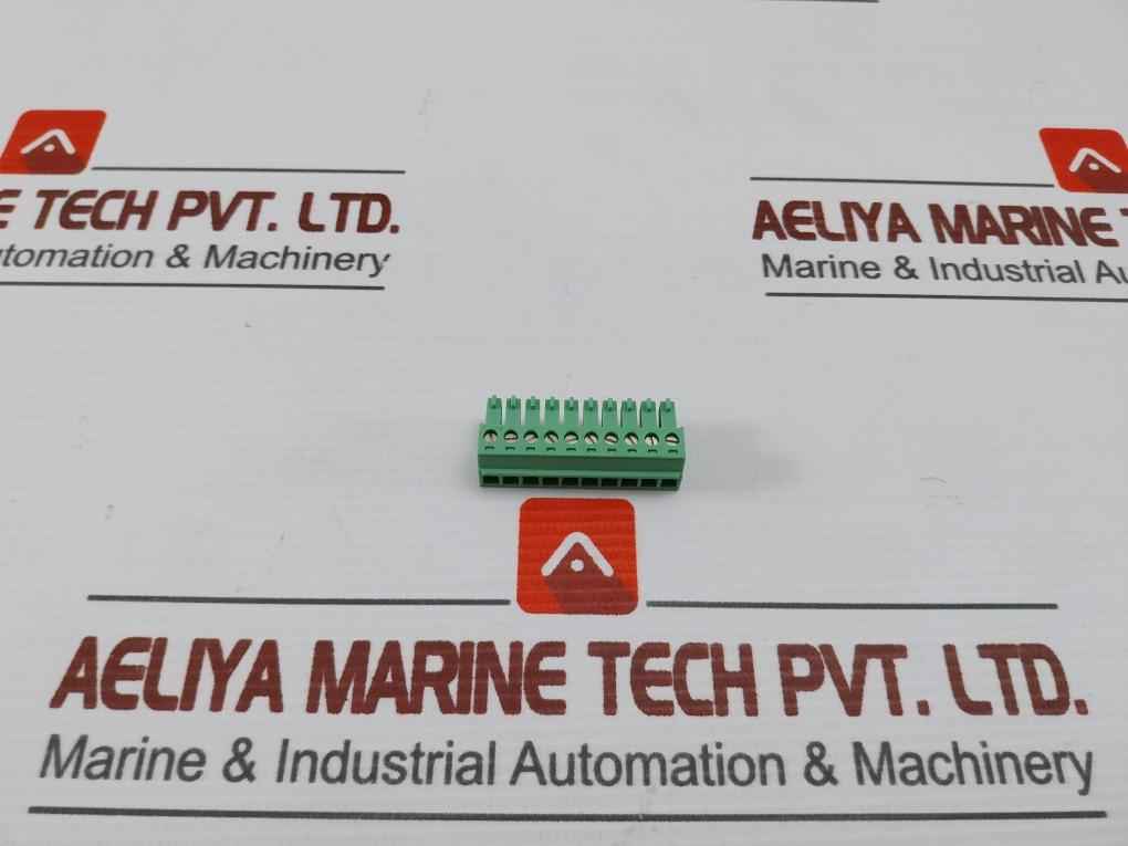 Lot Of 2X 10 Position Connector Plug With 3.81Mm Waters 323000247