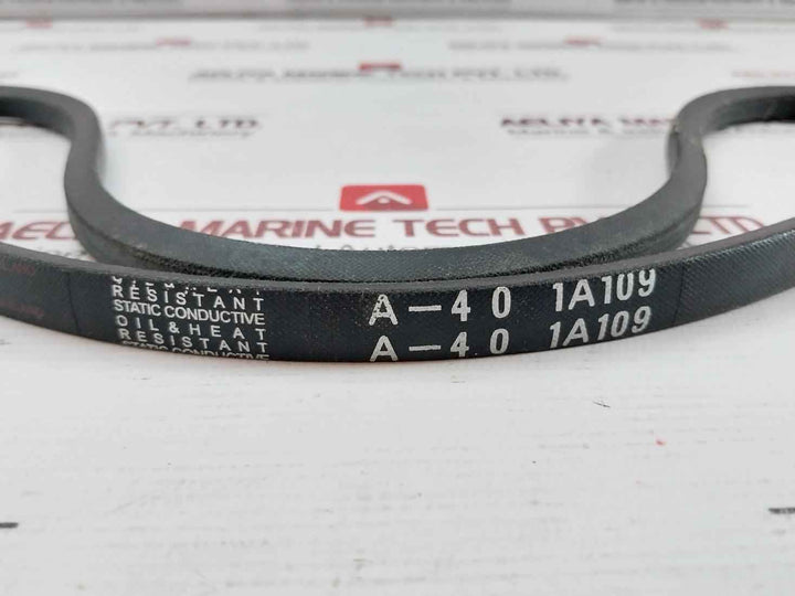 Lot Of 2X 1A109 Classical V-belt Thickness-6/16 Inch Dayton