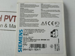 Lot Of 2X 3Rh1921-1Ea11 Siemens 500V Auxiliary Contact Block