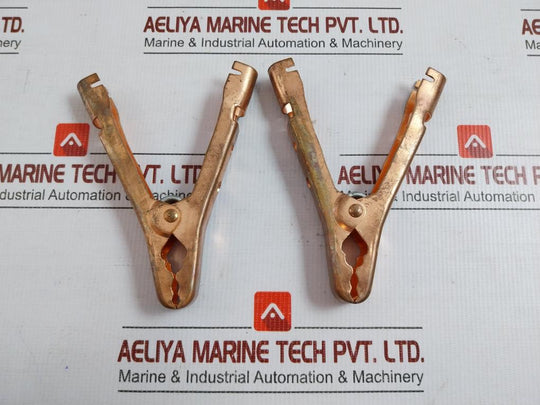 Lot Of 2X 41C 400 Mueller Amp Solid Copper Clip