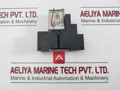 Lot Of 2X 55.34.8.110.0050 Plug-in Relay With Socket 10A 250V Finder