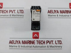 Lot Of 2X 55.34.8.110.0050 Plug-in Relay With Socket 10A 250V Finder