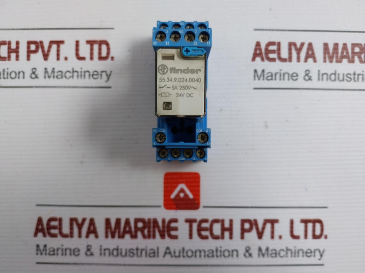 Lot Of 2X 55.34.9.024.0040 General Purpose Relay Brand Finder 12A/10A 300Vac