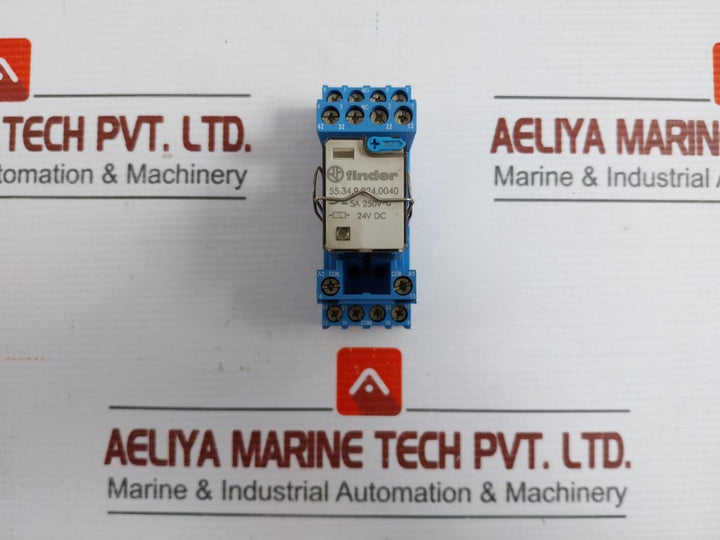 Lot Of 2X 55.34.9.024.0040 General Purpose Relay Brand Finder 12A/10A 300Vac