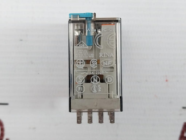 Lot Of 2X 55.34.9.024.0040 Plug In Power Relay Brand Finder 7A-250V 12A/10A 300Vac