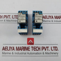Lot Of 2X 55.34.9.024.0040 Plug In Power Relay Brand Finder 7A-250V 12A/10A 300Vac