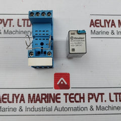 Lot Of 2X 55.34.9.024.0040 Plug In Power Relay Brand Finder 7A-250V 12A/10A 300Vac