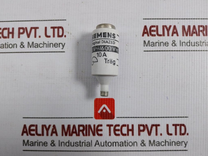 Lot Of 2X 5Sd8010 Ceramic Bottle Fuse 600V Siemens