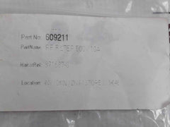 Lot Of 2X 609211 Emi Feedthrough Filter 500V 10A -871687-8