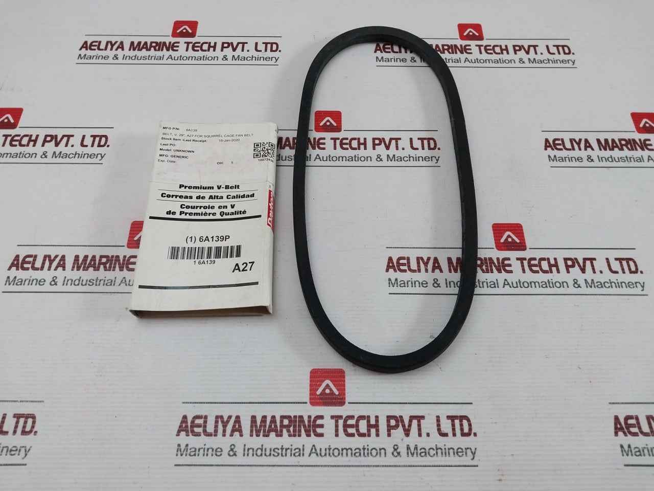 Lot Of 2X 6A139 Classical V-belt For Cage Fan Dayton