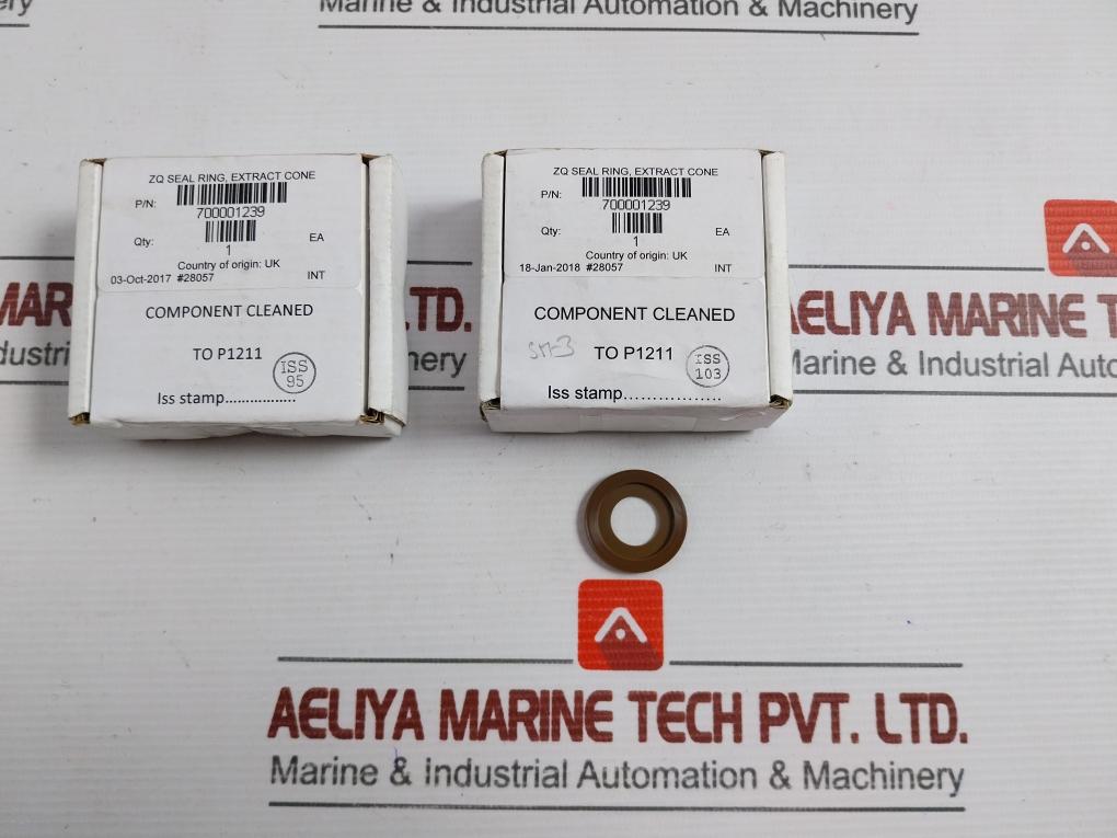 Lot Of 2X 700001239 Waters Seal Ring