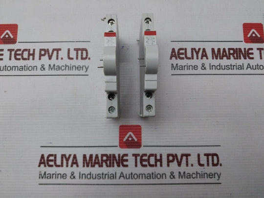 Lot Of 2X Abb Auxiliary Contact Block 10A S2C-h6-11R Iec/En 62 019