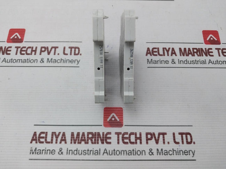 Lot Of 2X Abb Auxiliary Contact Block 10A S2C-h6-11R Iec/En 62 019