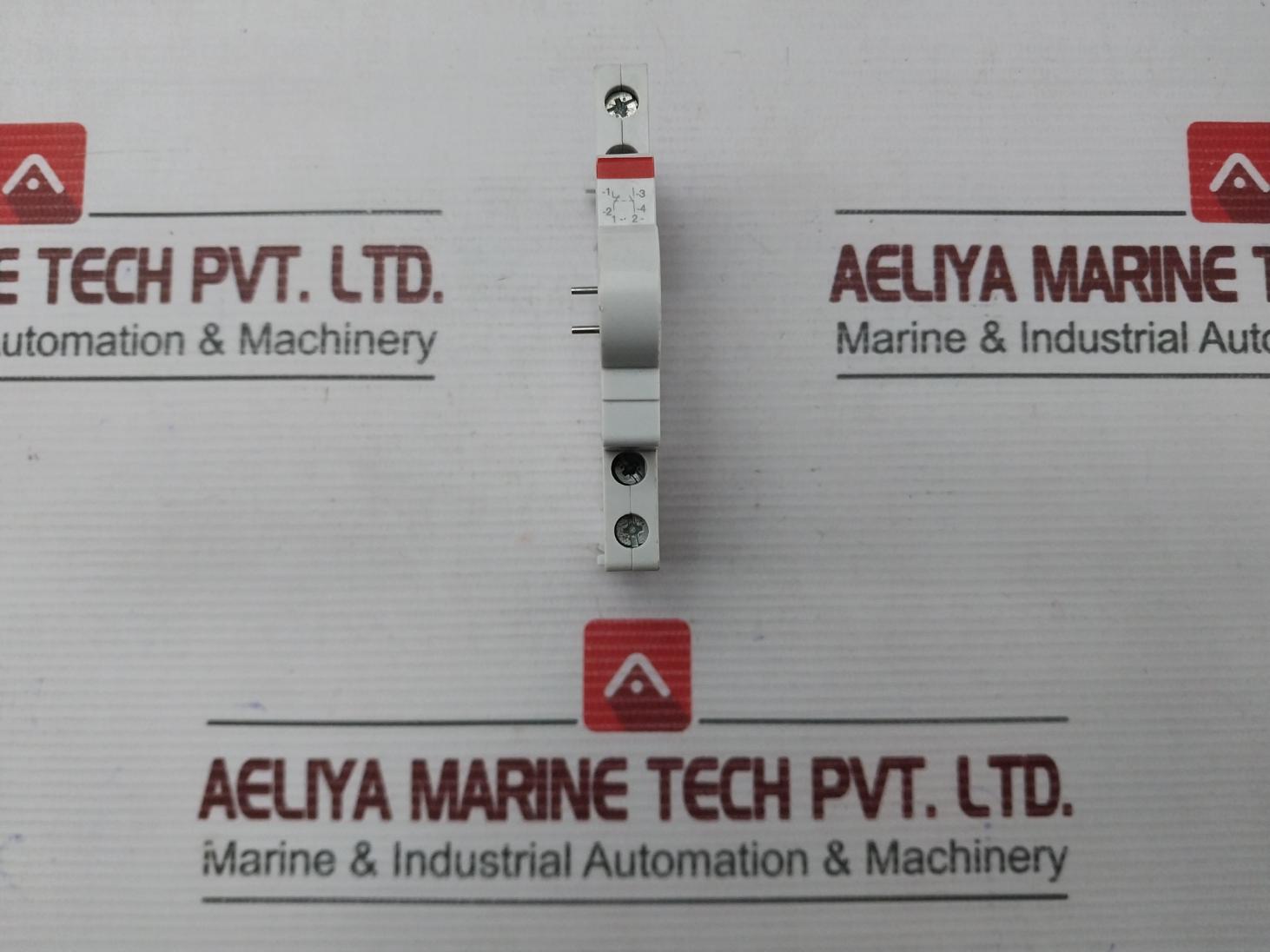 Lot Of 2X Abb Auxiliary Contact Block 10A S2C-h6-11R Iec/En 62 019