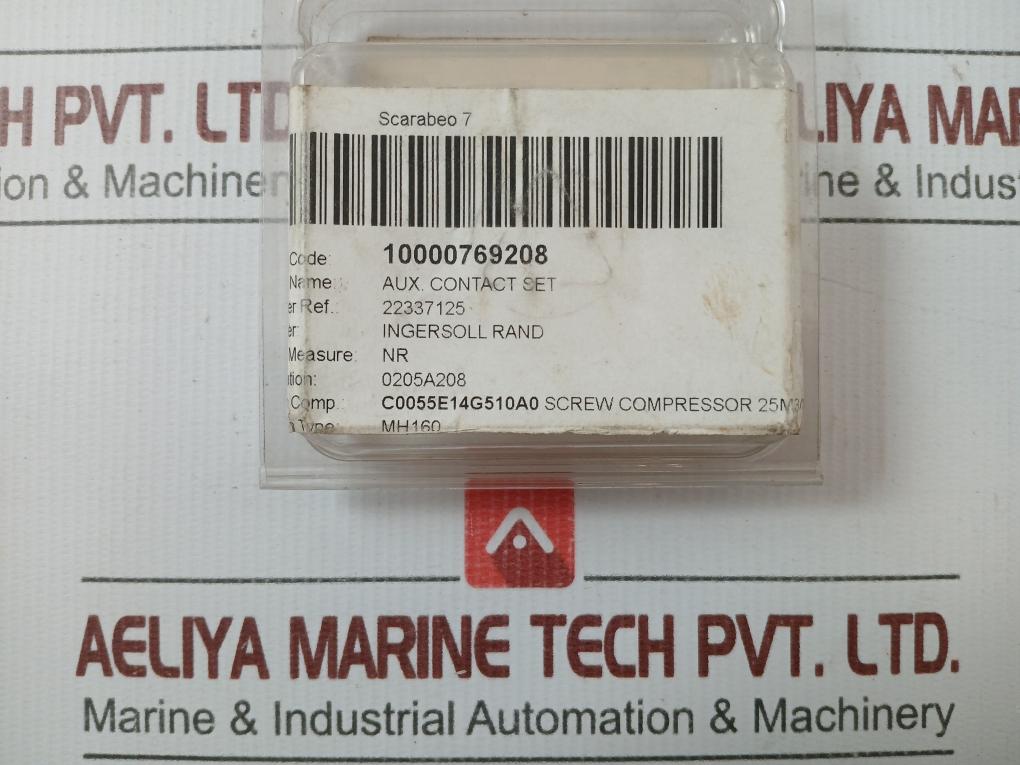 Lot Of 2X Abb Auxiliary Contact Block Cal18-11