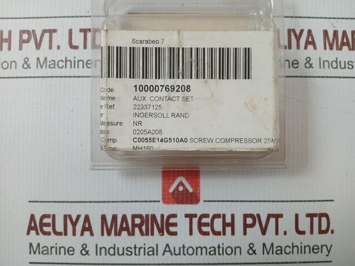 Lot Of 2X Abb Auxiliary Contact Block Cal18-11