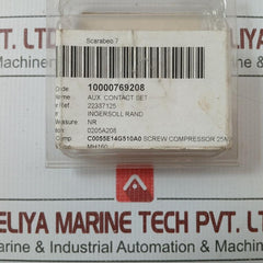 Lot Of 2X Abb Auxiliary Contact Block Cal18-11