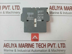 Lot Of 2X Abb Auxiliary Contact Block Cal18-11