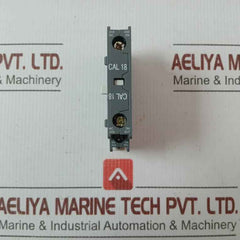 Lot Of 2X Abb Auxiliary Contact Block Cal18-11