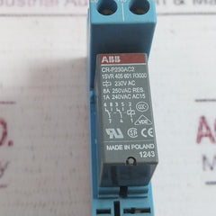 Lot of 2X ABB CR-P230AC2 Pluggable Interface Relay 1SVR405601R3000