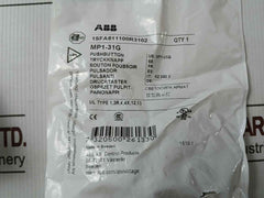 Lot Of 2X Abb Mp1-31G Green Momentary Push Button Head