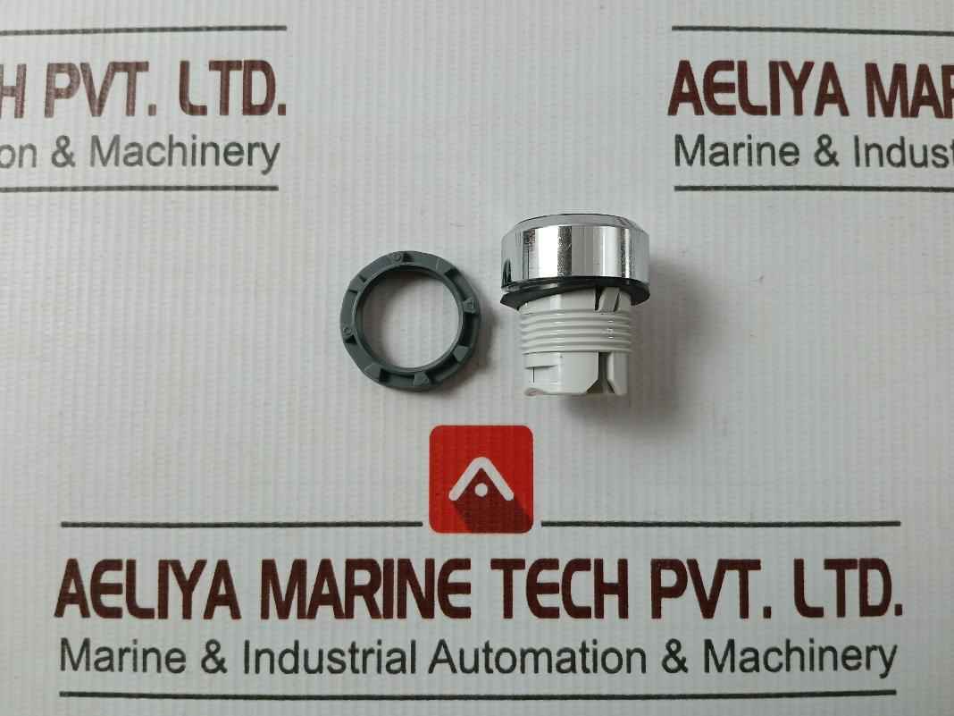 Lot Of 2X Abb Mp1-31G Green Momentary Push Button Head