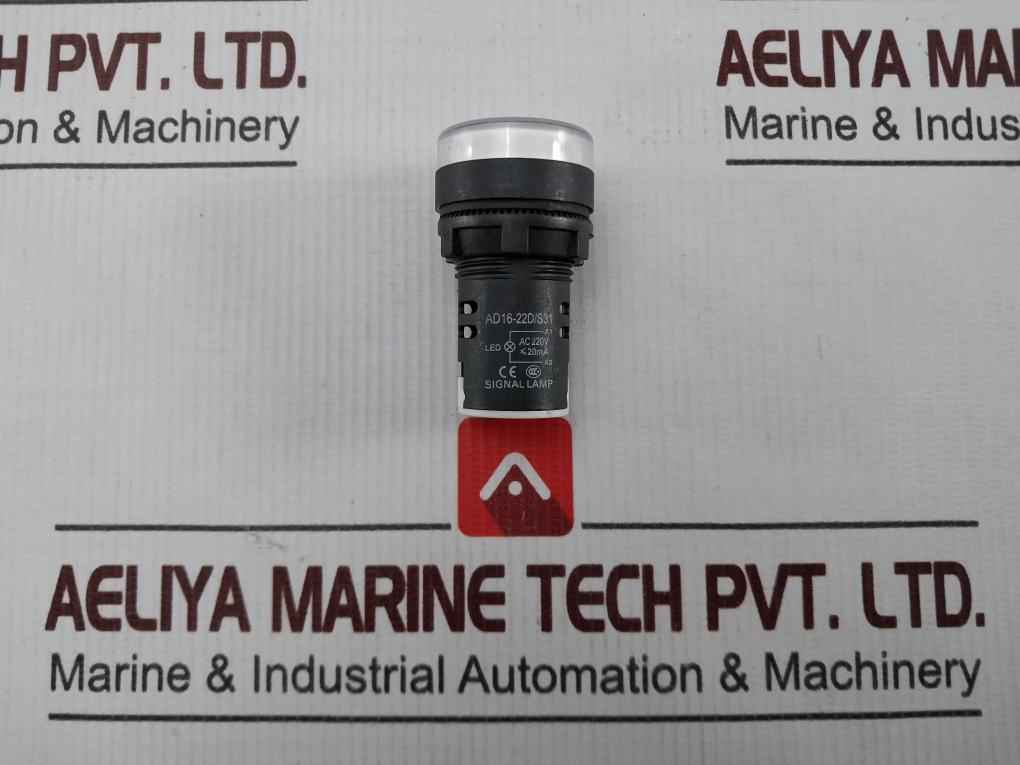 Lot Of 2X Ad16-22D/S31 Led Indicator Light Ac 220V 20Ma