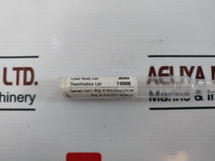 Lot of 2X Agilent 5190-2293 Ultra Liner Splitless Single Taper Glass Wool