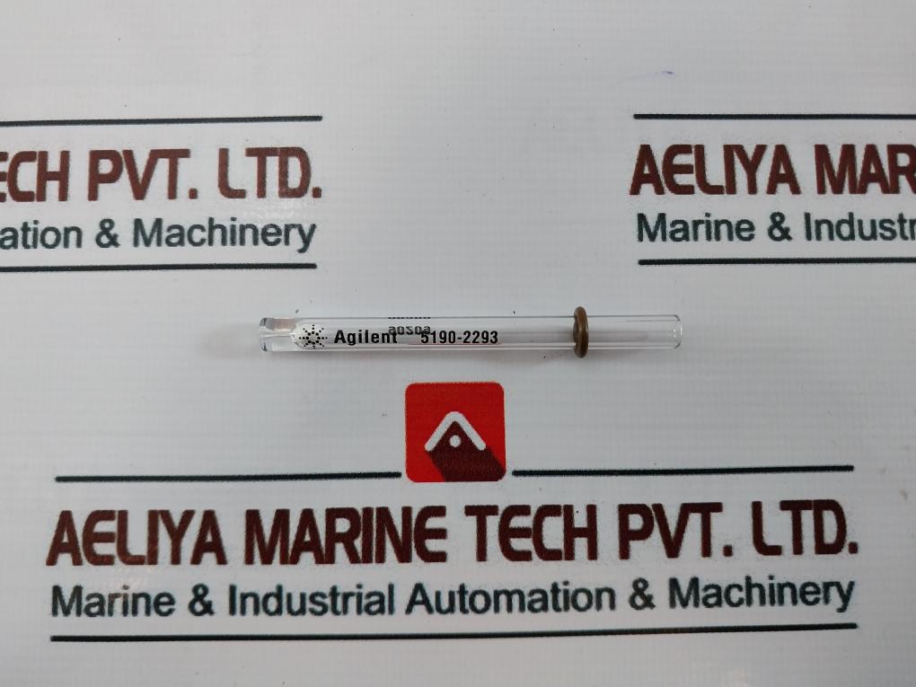 Lot Of 2X Agilent 5190-2293 Ultra Inert Liner Splitless Single Taper Glass Wool