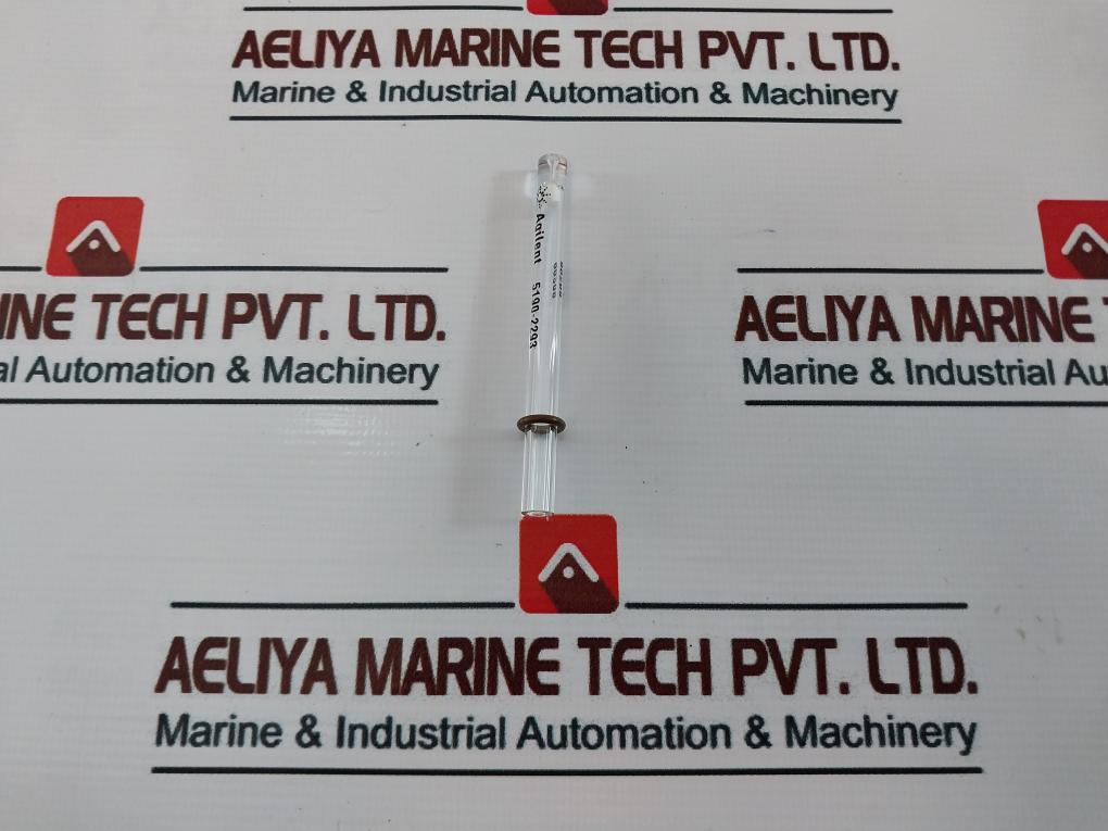 Lot Of 2X Agilent 5190-2293 Ultra Inert Liner Splitless Single Taper Glass Wool