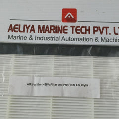Lot Of 2X Air Purifier Hepa Filter Idylis