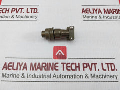 Lot Of 2X Allied Straight Cable Connector Ms 3106F