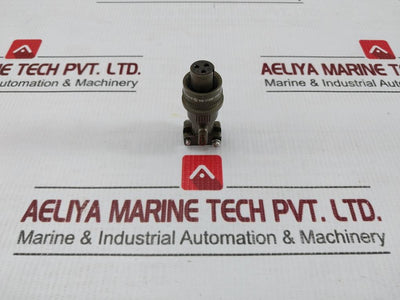 Lot Of 2X Allied Straight Cable Connector Ms 3106F
