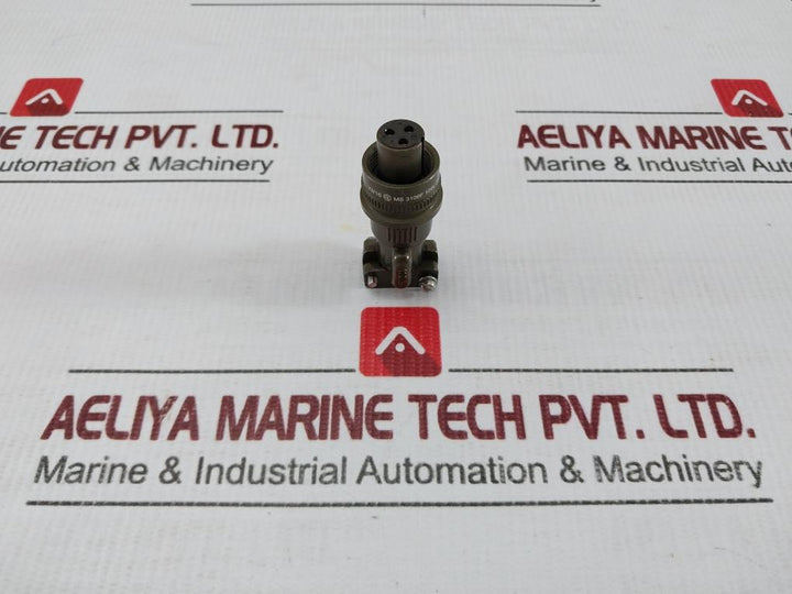 Lot Of 2X Allied Straight Cable Connector Ms 3106F