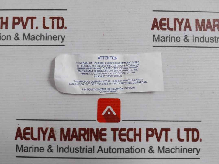 Lot Of 2X Amphenol 14S-9Pf Thermocouple Plug 2 Pin