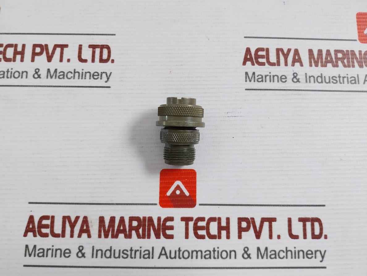 Lot Of 2X Amphenol 14S-9Pf Thermocouple Plug 2 Pin