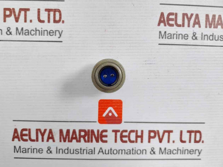 Lot Of 2X Amphenol 14S-9Pf Thermocouple Plug 2 Pin