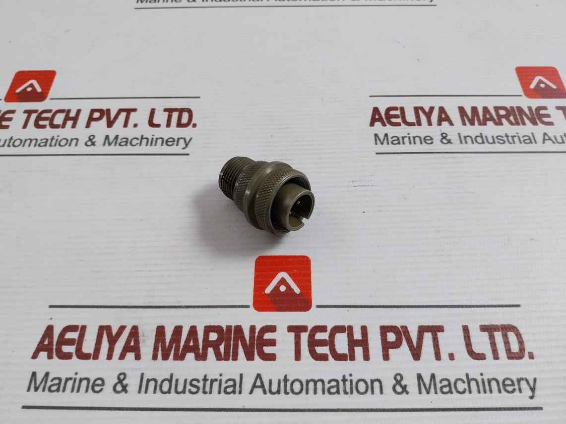 Lot Of 2X Amphenol 14S-9Pf Thermocouple Plug 2 Pin