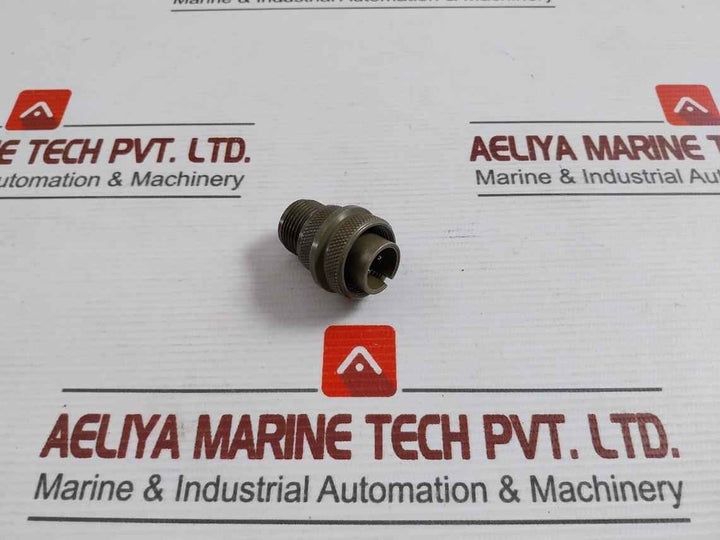 Lot Of 2X Amphenol 14S-9Pf Thermocouple Plug 2 Pin